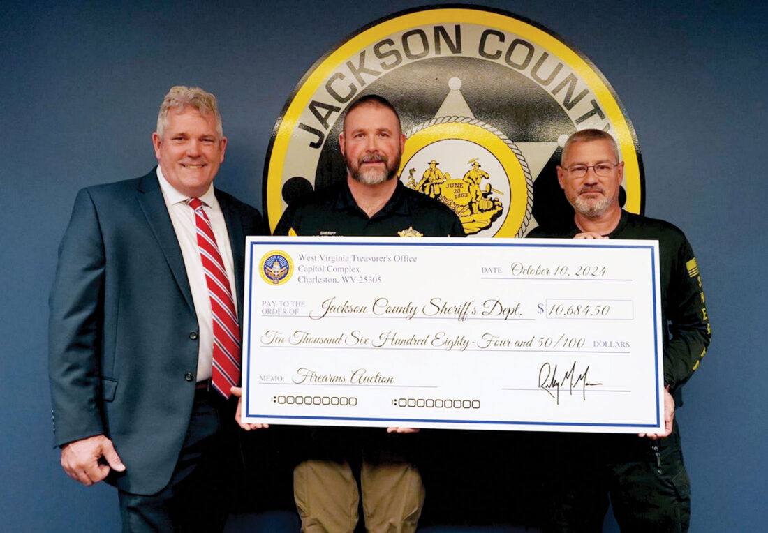 Jackson County Sheriff’s Department receives 10K from auction News